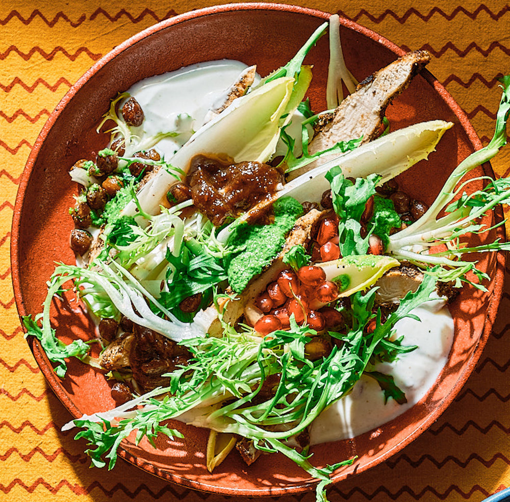 Chicken Chaat Salad