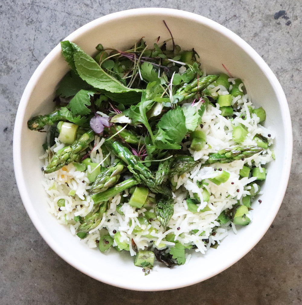 Asparagus Pilaf