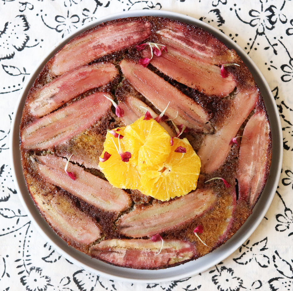 Banana Upside Down Cake
