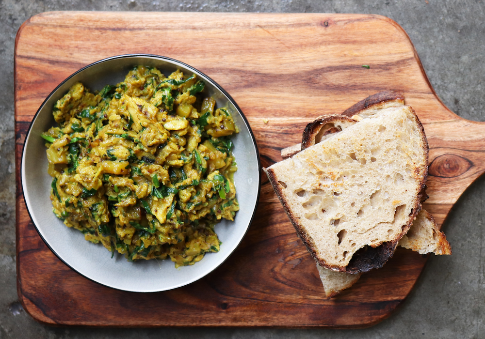 Bhurji & Toast