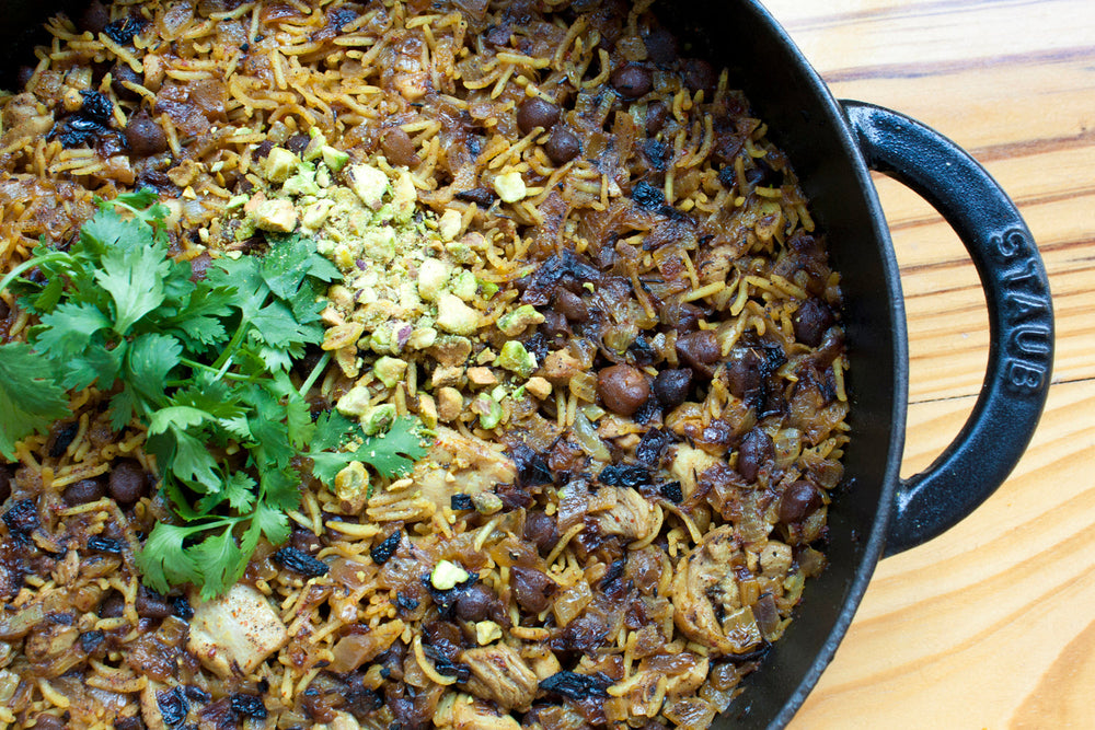 Black Bean Chicken Pilaf