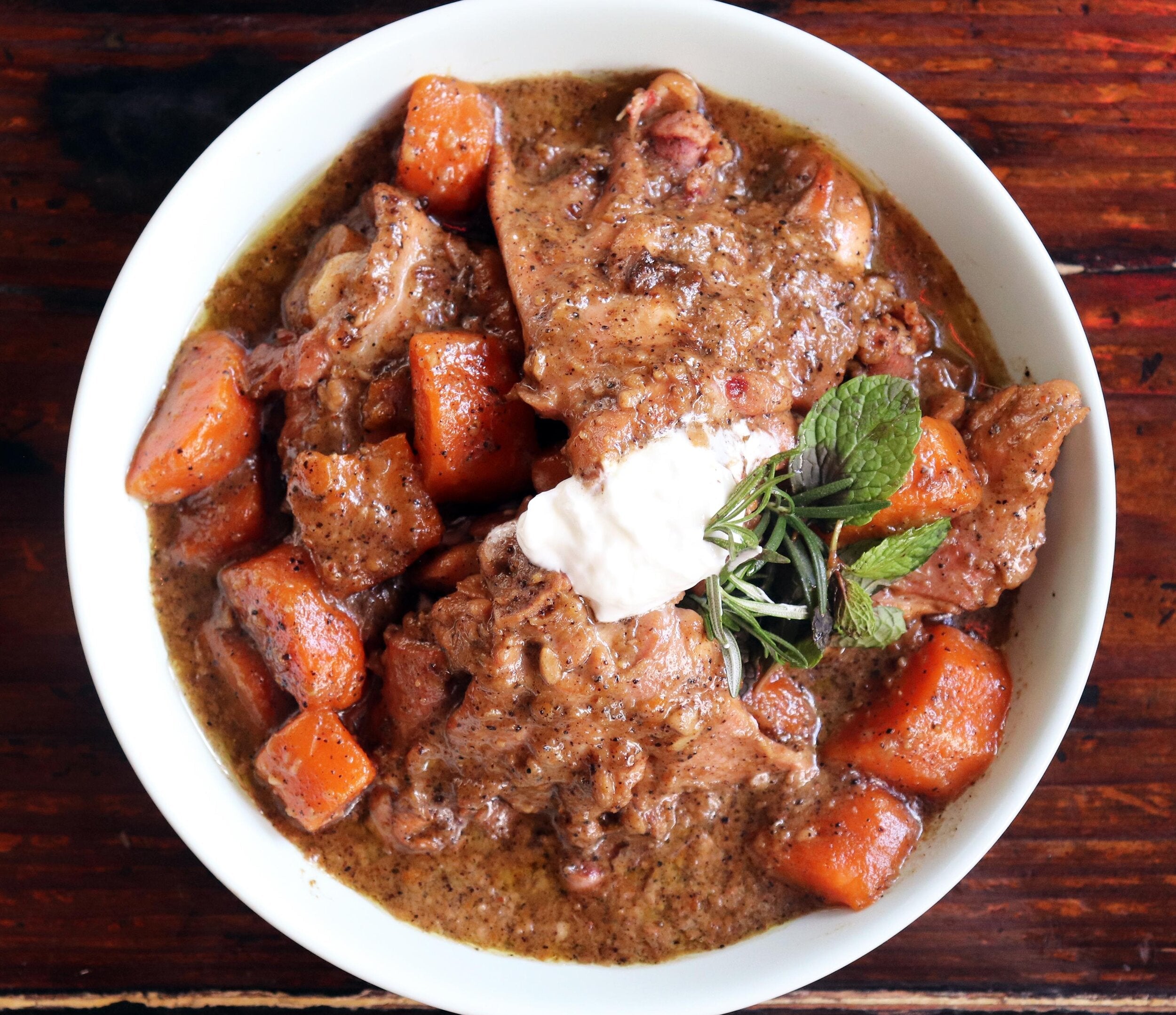 Black Pepper Chicken Curry india1948