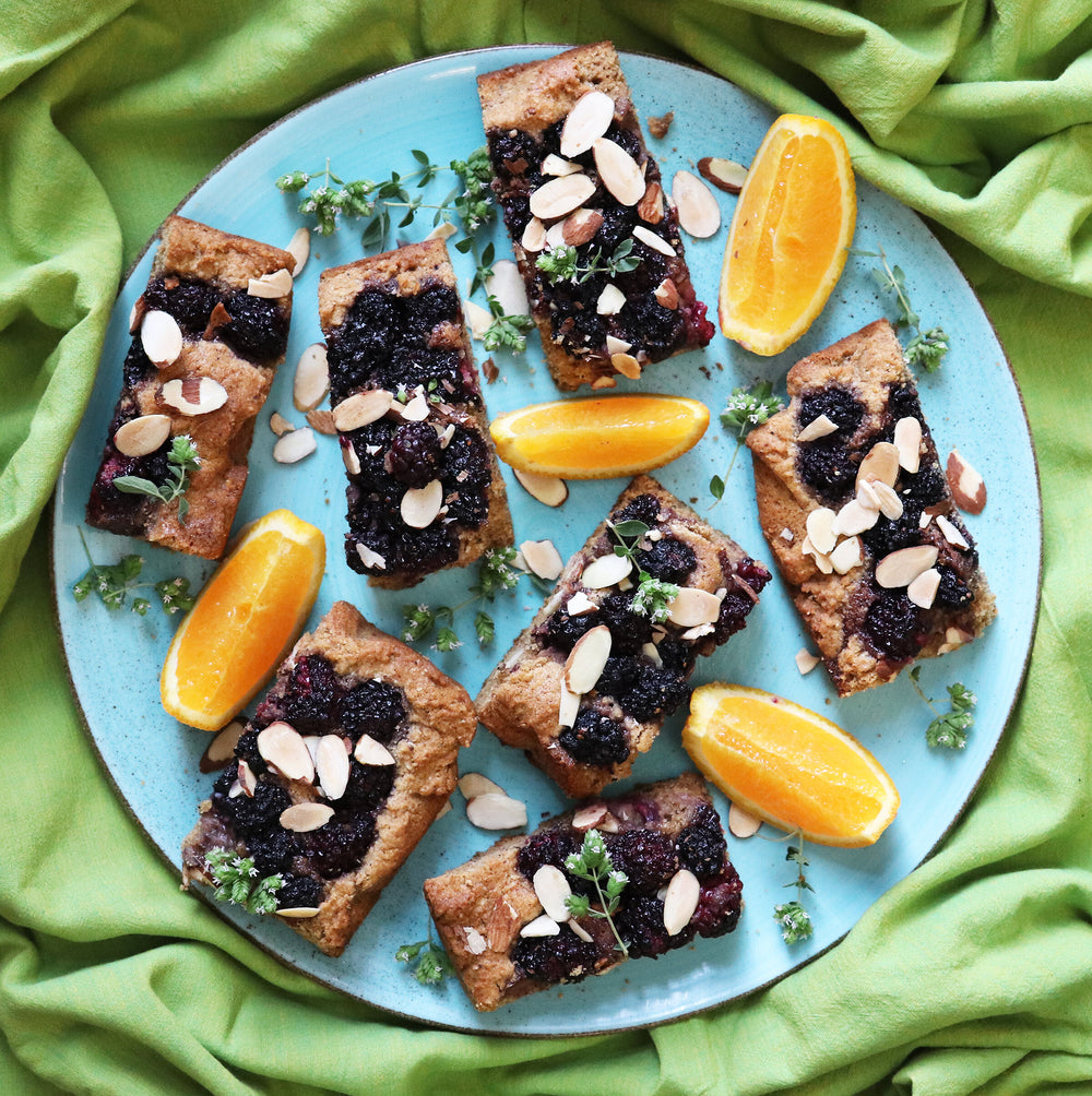 Blackberry Breakfast Bars
