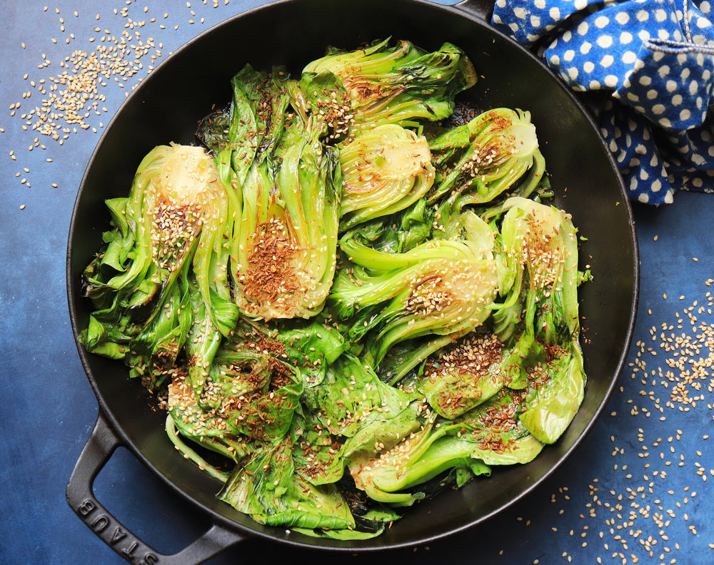 Braised Baby Bok Choy