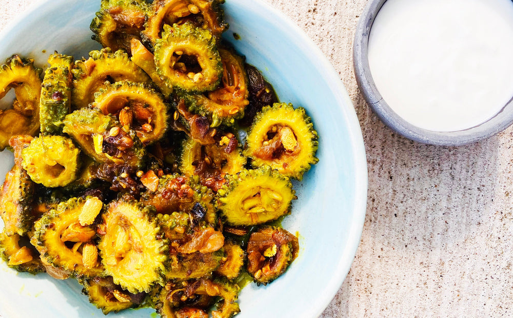 Braised Karela
