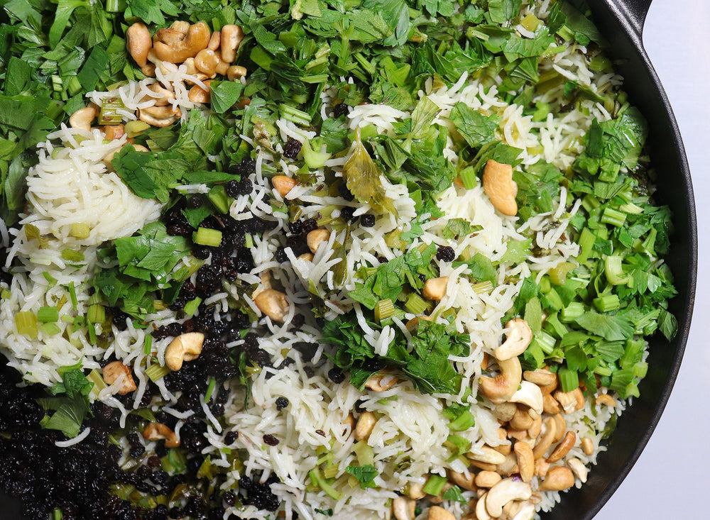 Celery Rosemary Pilaf