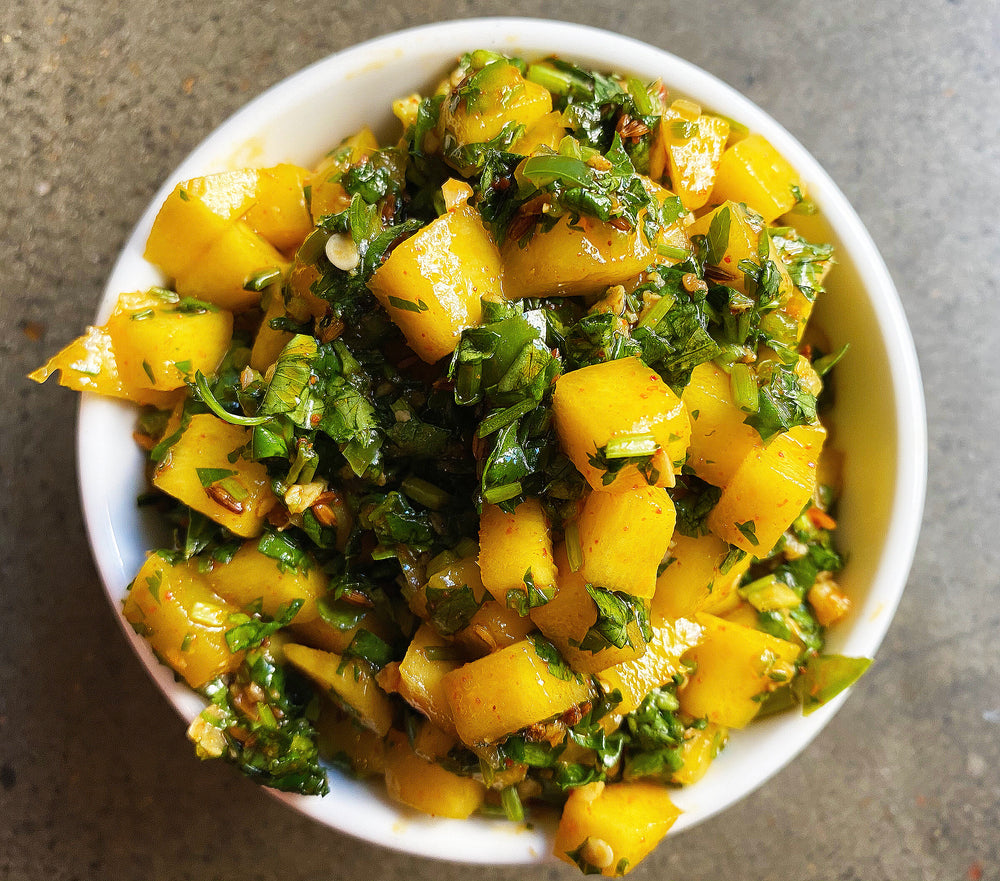 Cilantro Mango Chutney