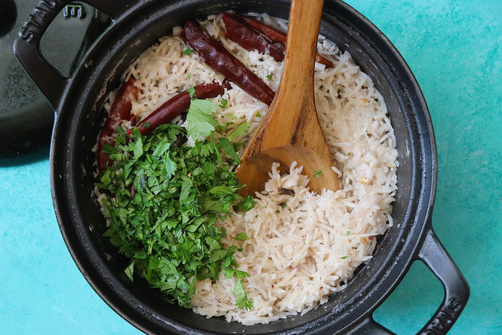 Coconut Clove Pilaf
