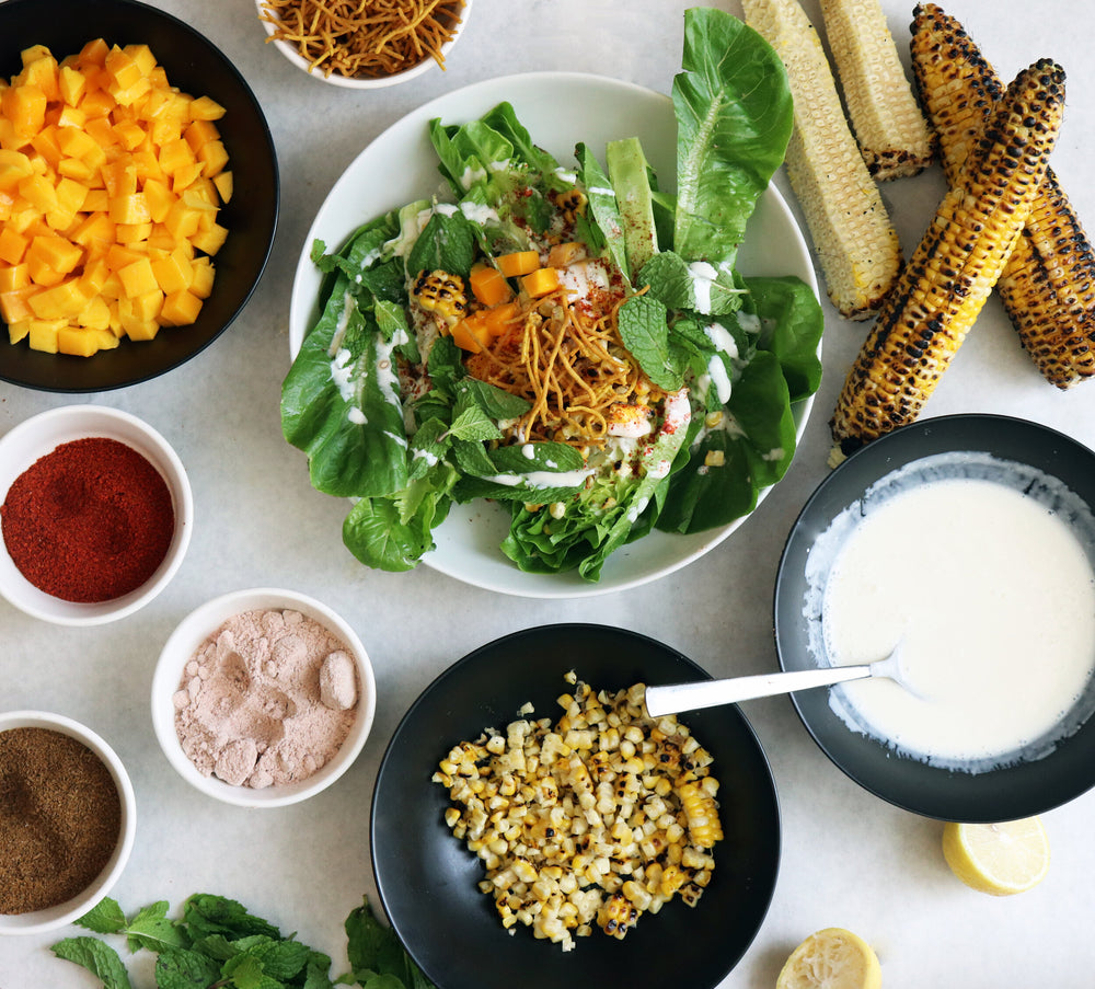 Corn Mint Chaat
