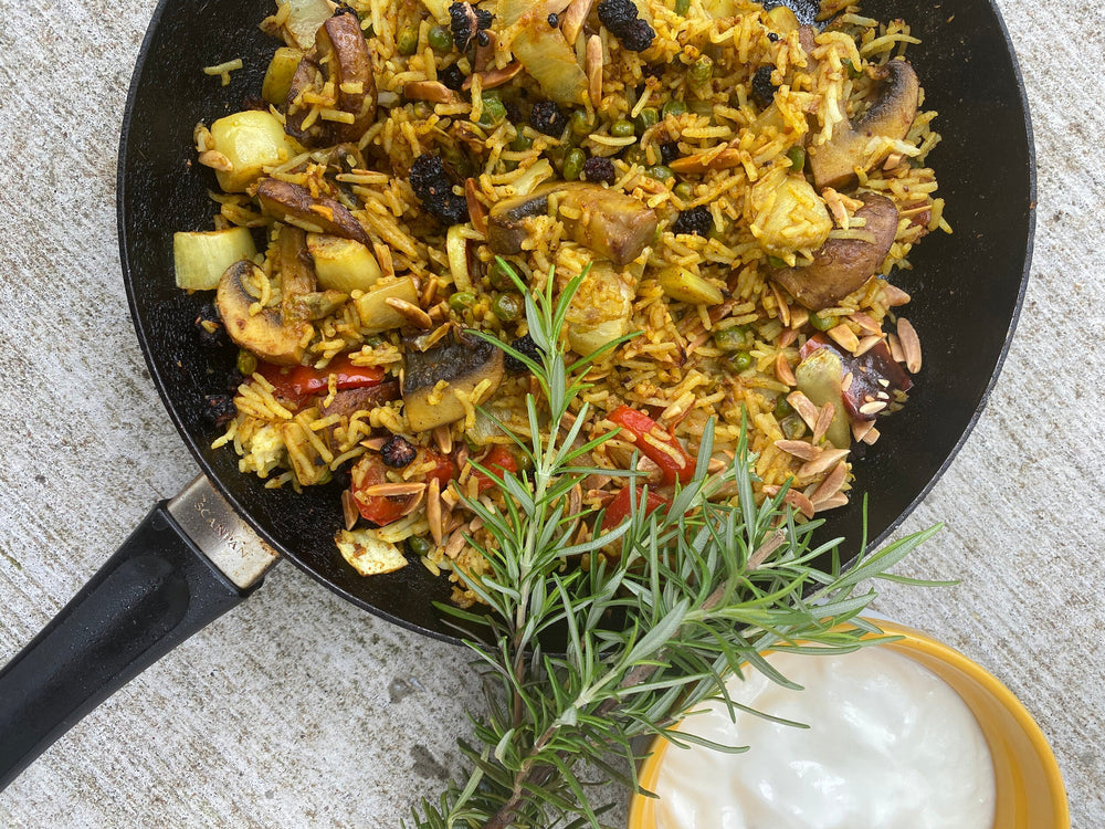 Curry Masala Vegetable Pilaf