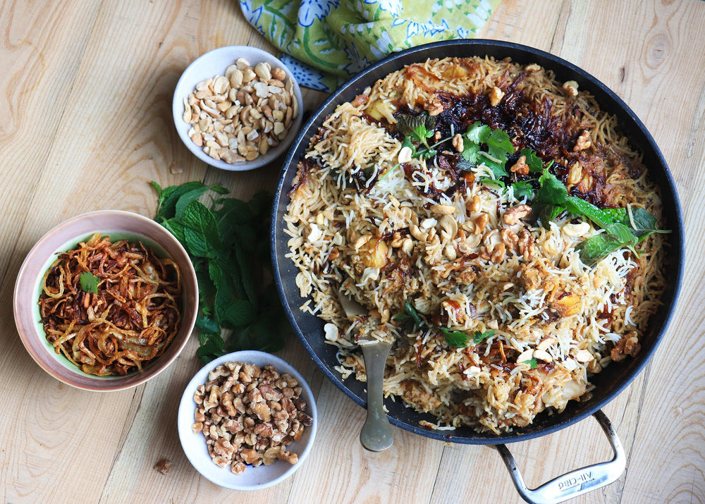 Dum Chicken Pulao