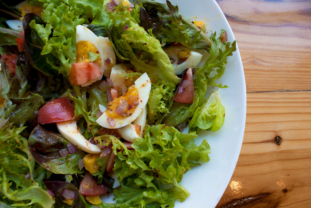 Masala Boiled Egg Salad