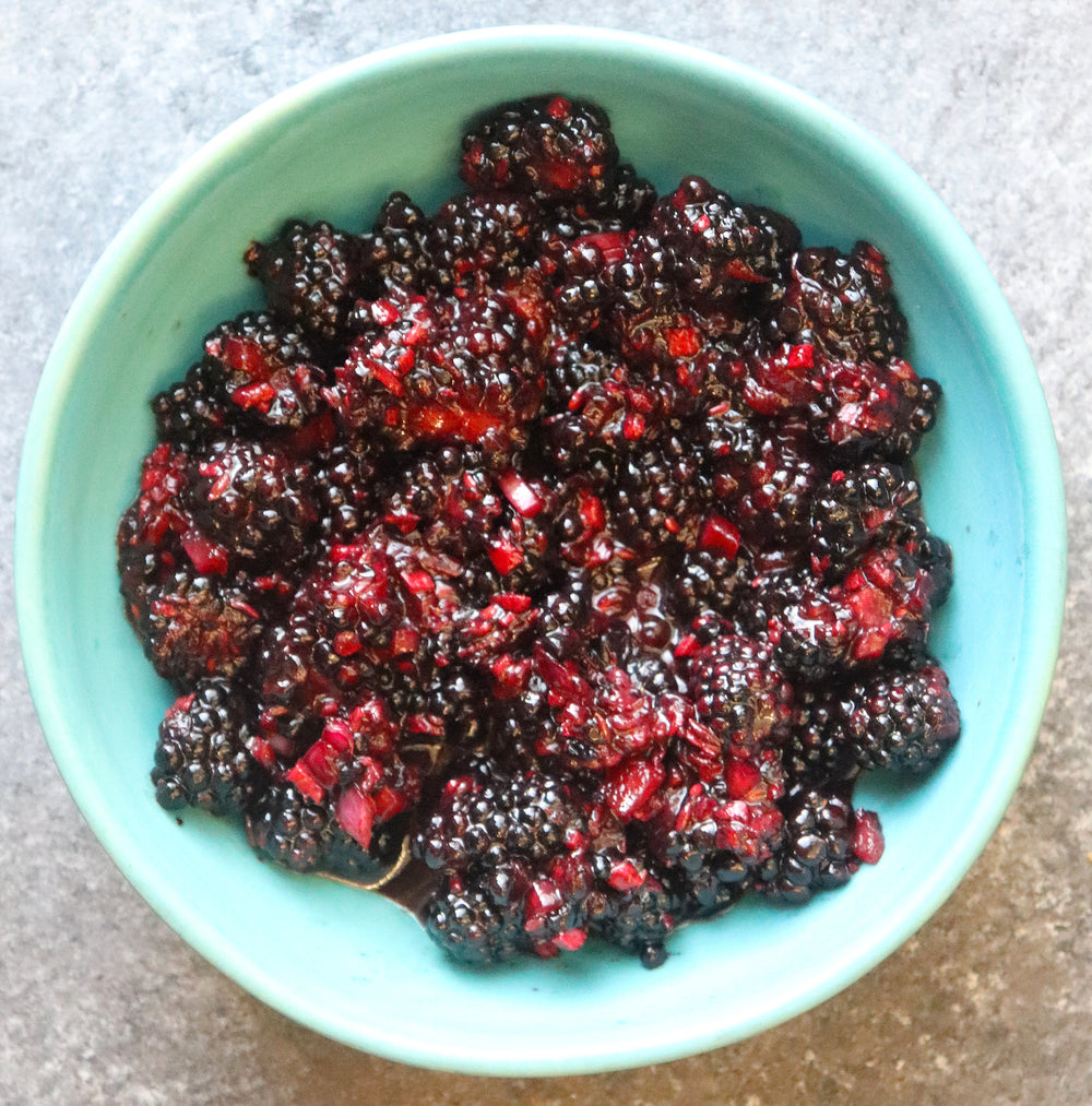 Fresh Blackberry Chutney