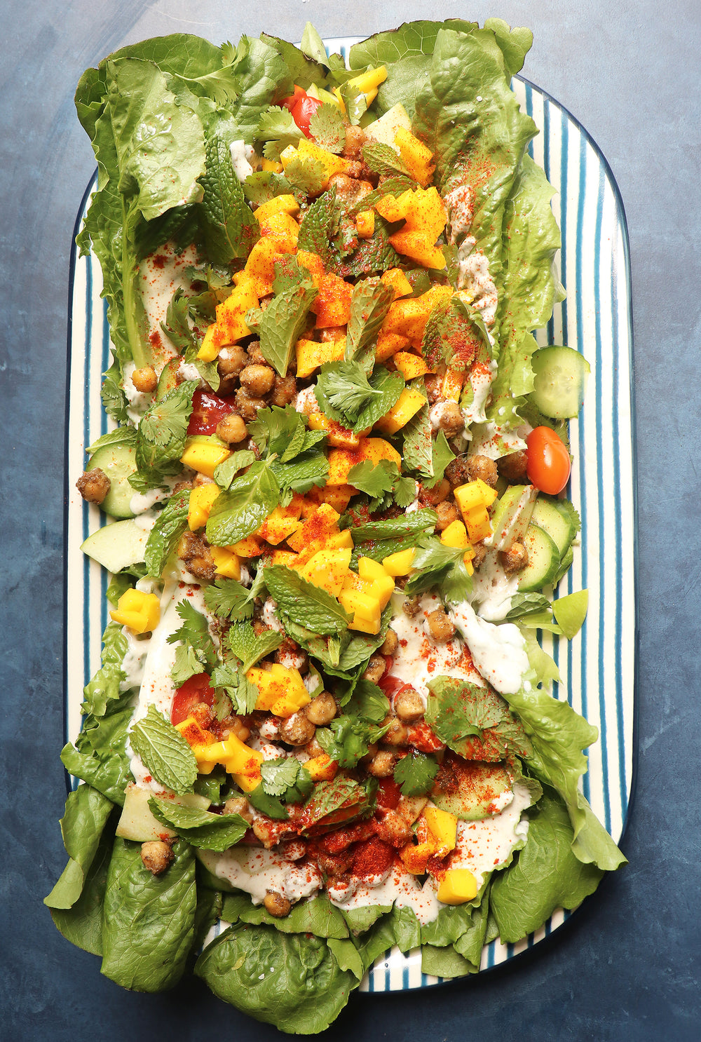 Garbanzo Chaat Salad