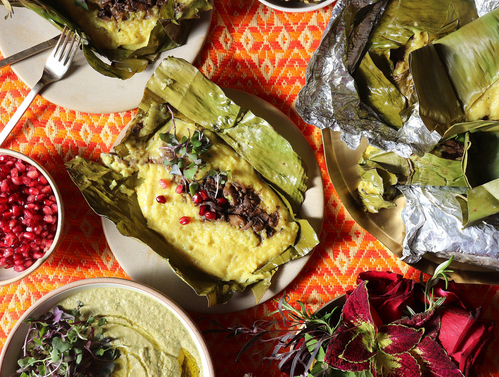 Mushroom Tamales