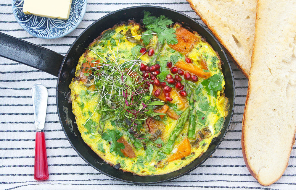 Asparagus Breakfast Eggs