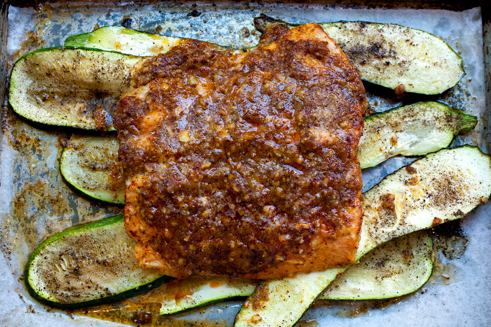 Jaggery Glazed Salmon