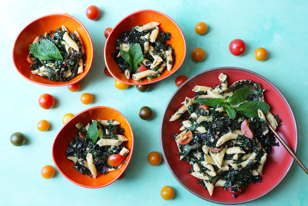 Kale Pasta Salad