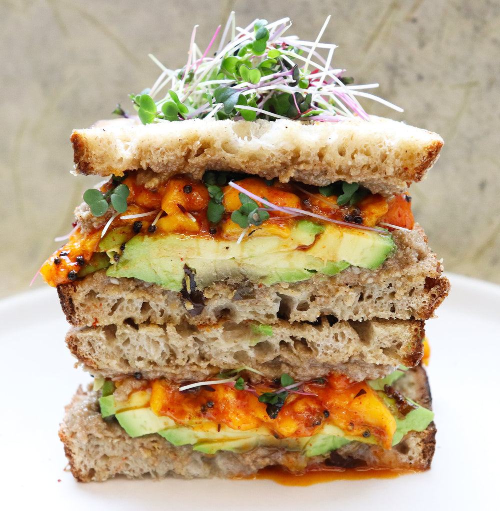 Mango Avocado Sandwich