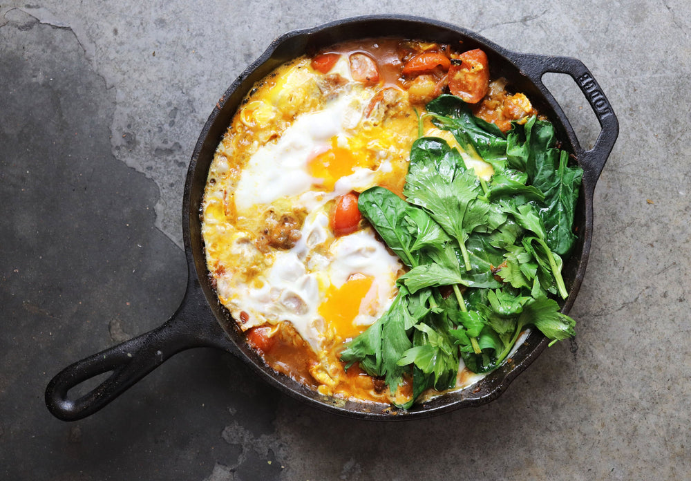 Skillet Masala Eggs