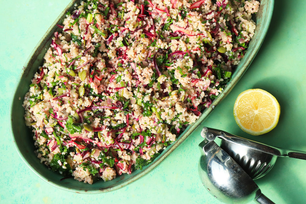Millet Kale Pilaf