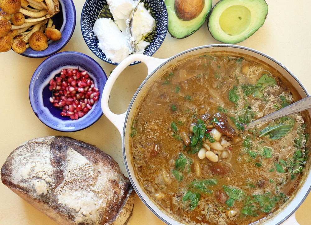 Mushroom & Bean Stew
