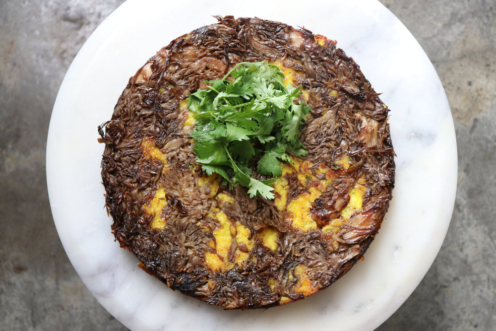 Paneer Mushroom Pie