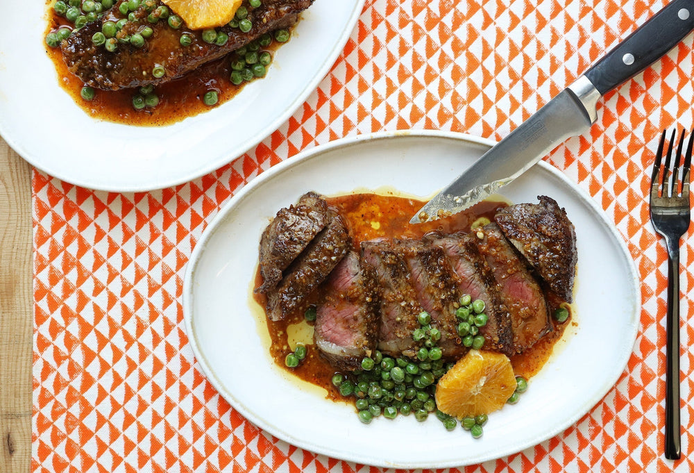 Orange Glazed Steak