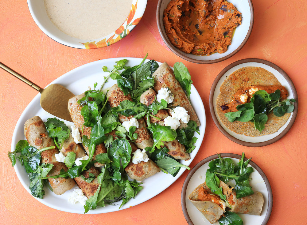 Pumpkin Spice Crepes