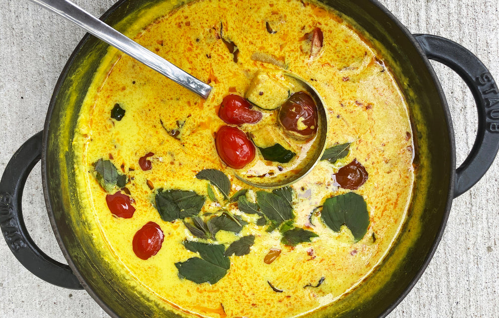 Punjabi Kadhi With Vegetables