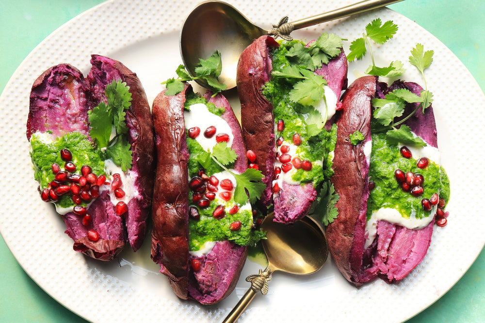 Purple Sweet Potato Roast
