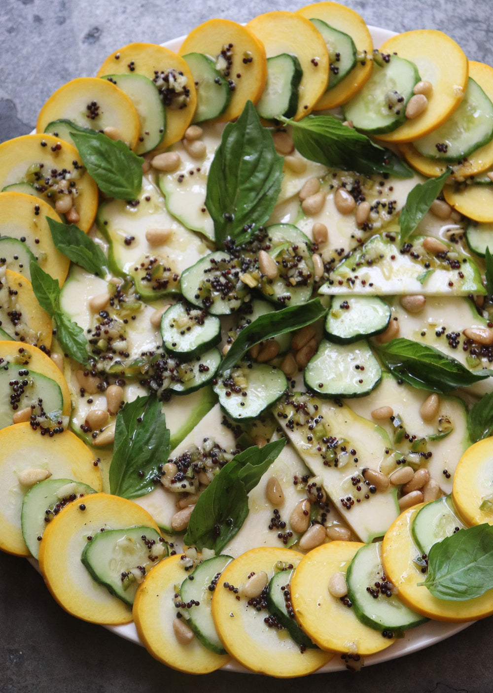 Raw Squash Salad