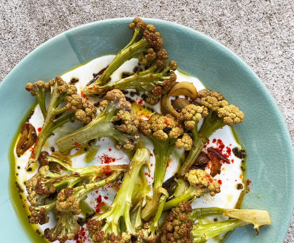 Roasted Local Cauliflower