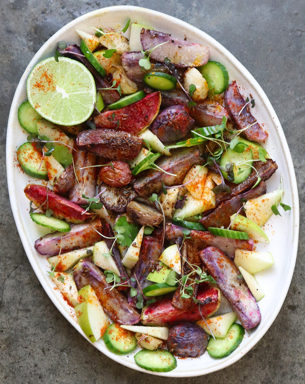 Roasted Radish Salad