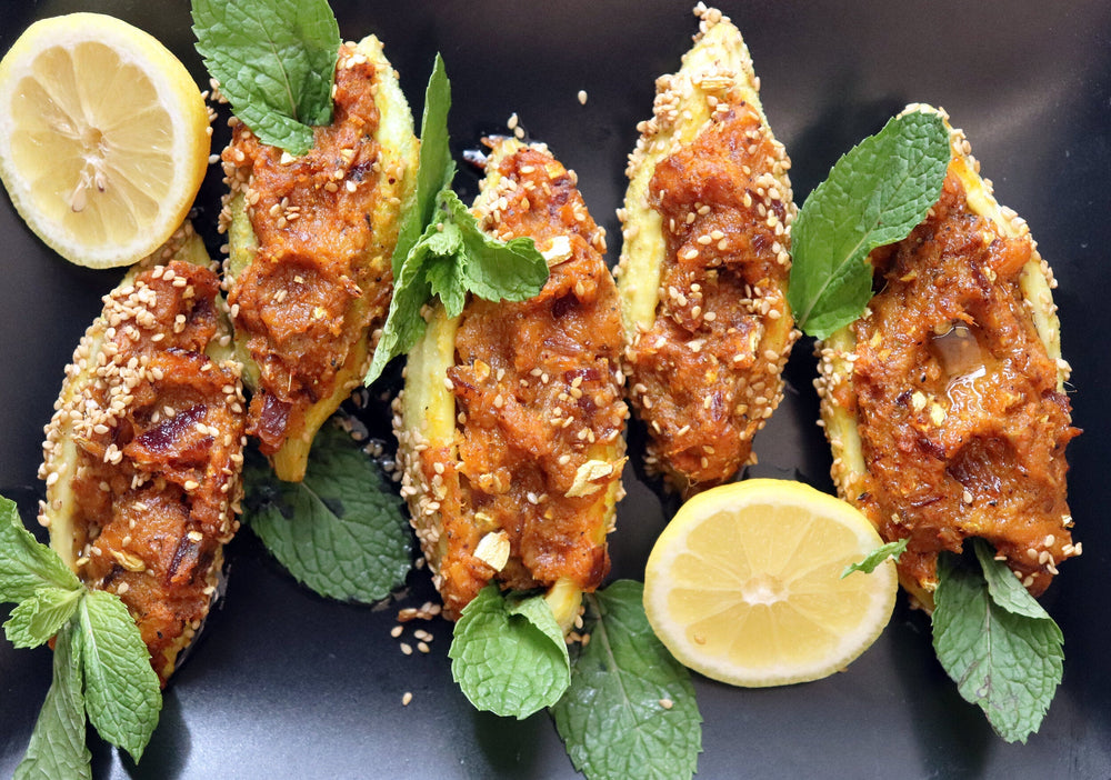 Stuffed Roasted Karela