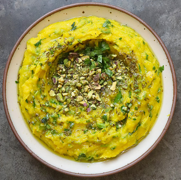 Saffron Mashed Potatoes