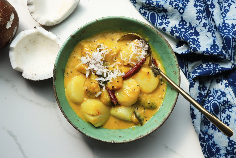Saffron Scallop Stew