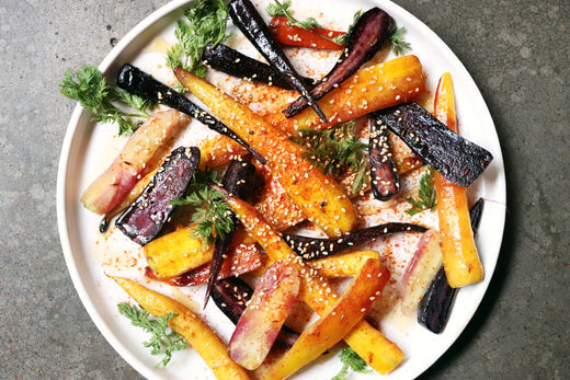 Sesame Roasted Carrots