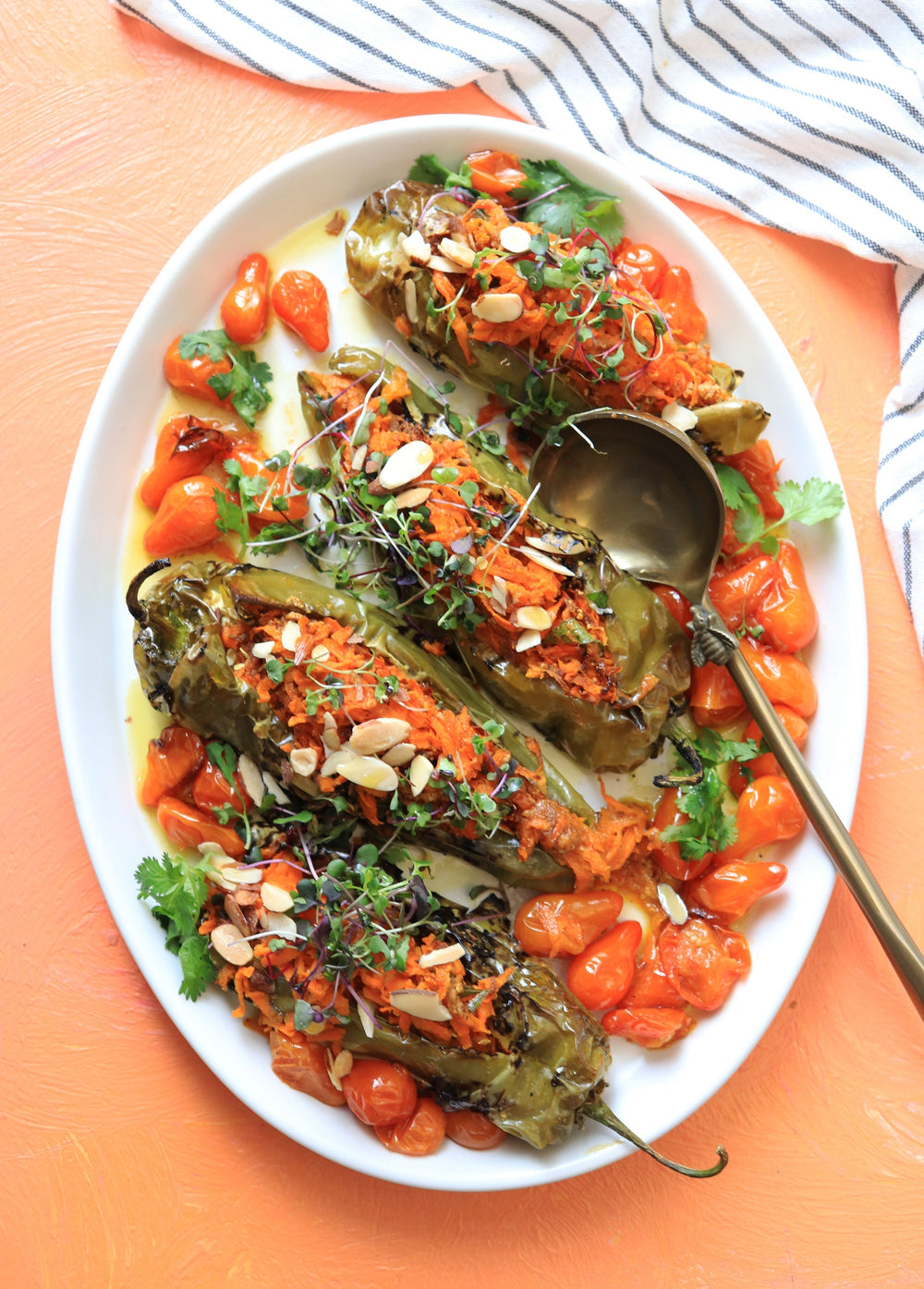 Stuffed Hatch Peppers