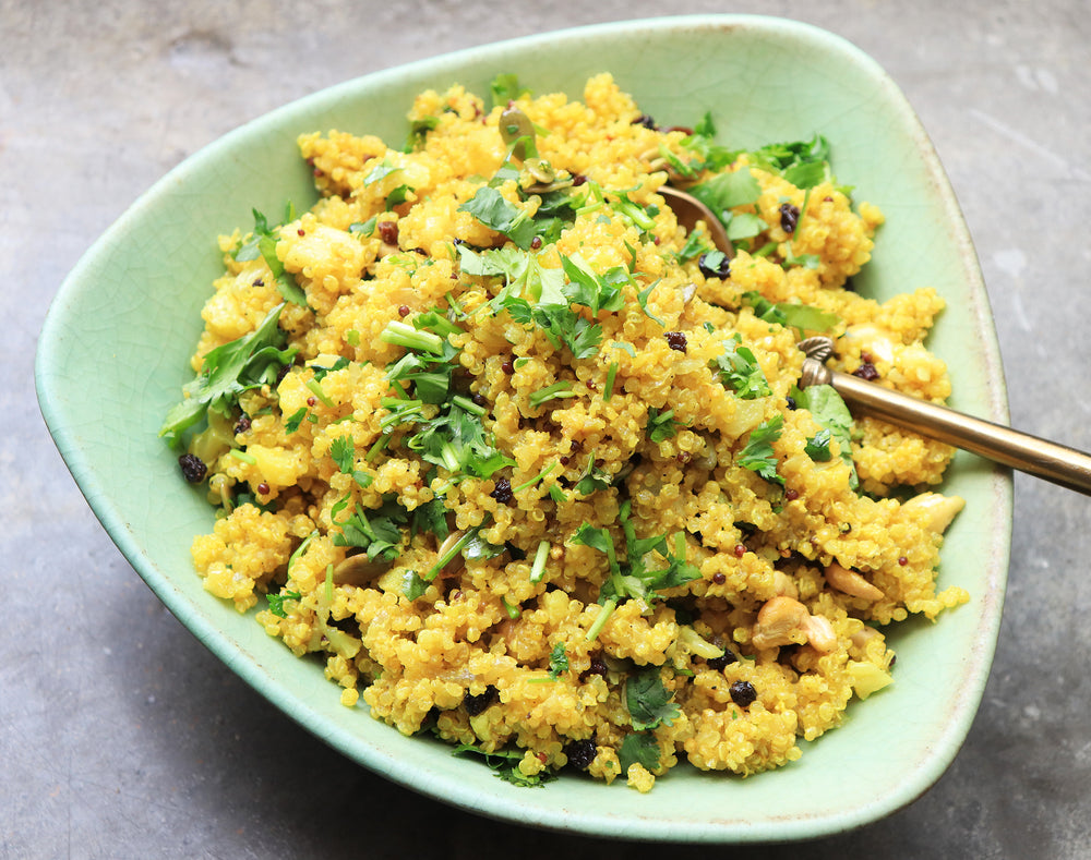 White Quinoa Pilaf