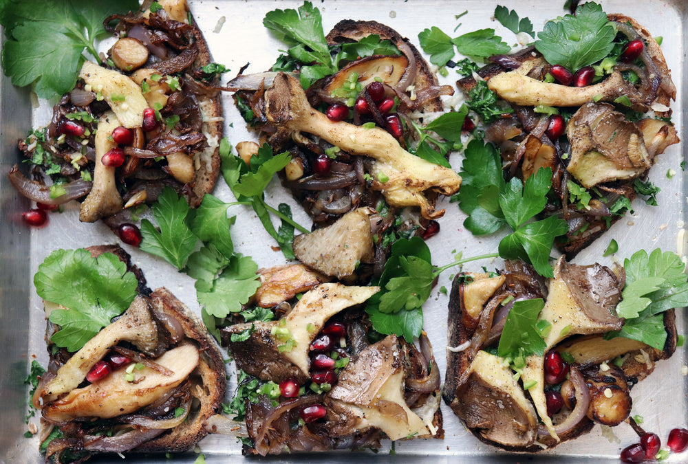 Wild Mushroom Toast