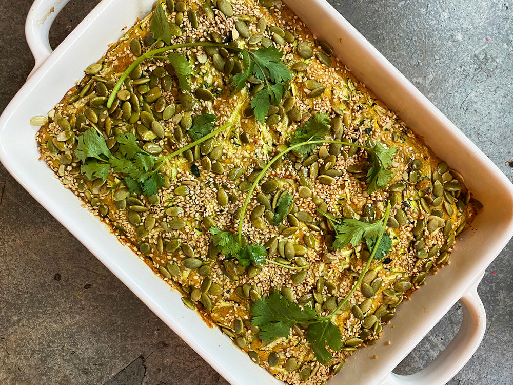 Zucchini Semolina Bread