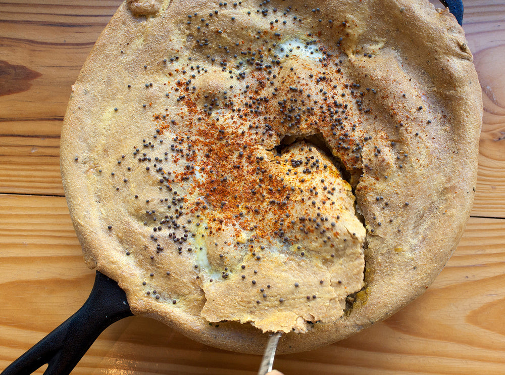 Chicken Paratha Pie