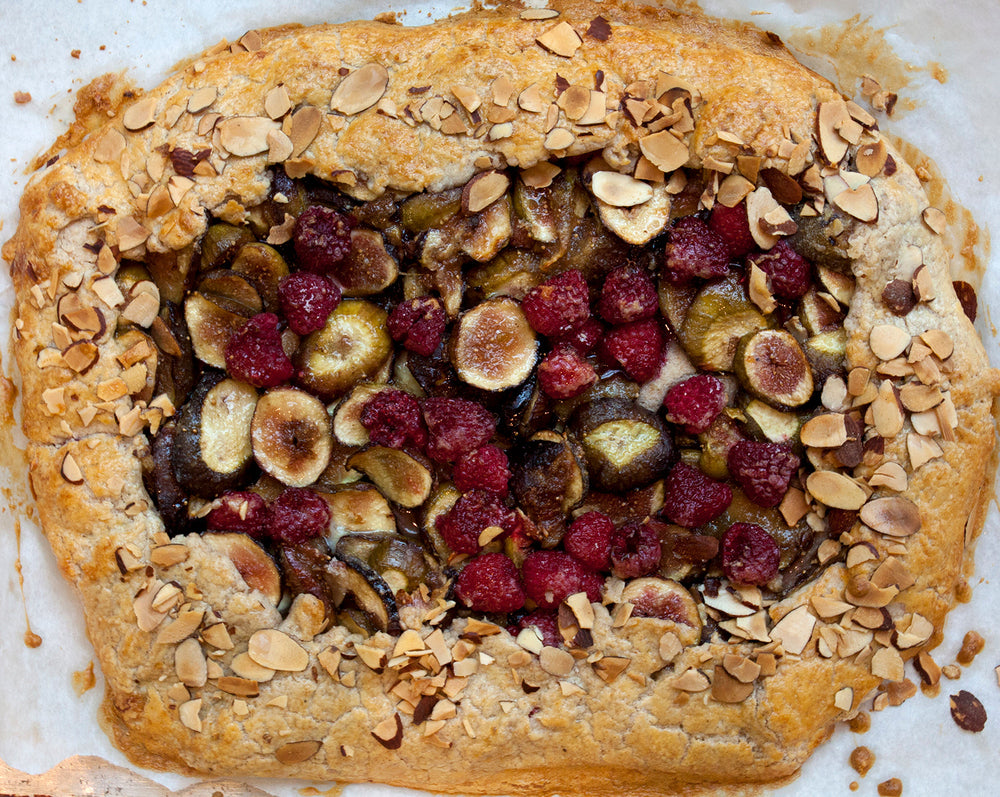 Fig & Raspberry Galette