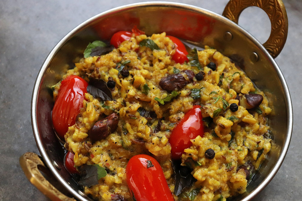 Tomato Red Bean Khichri