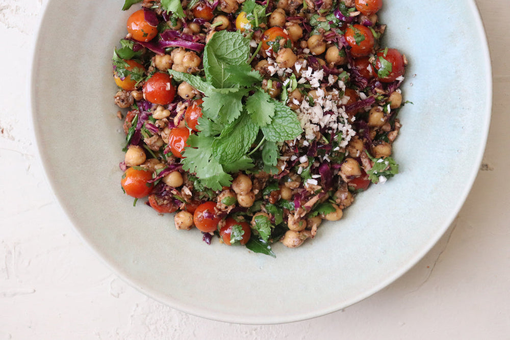 Chickpea Sundal Salad