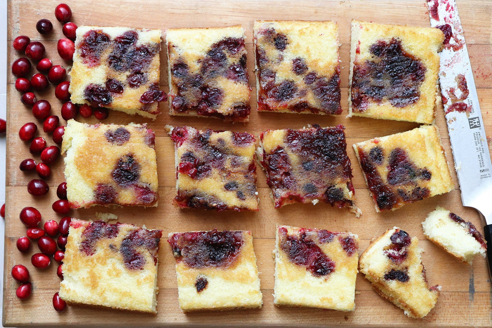 Cranberry Olive Oil Cake