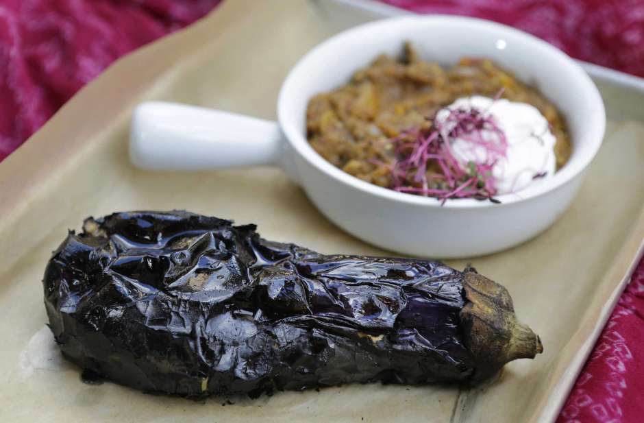 Smoked Eggplant Masala