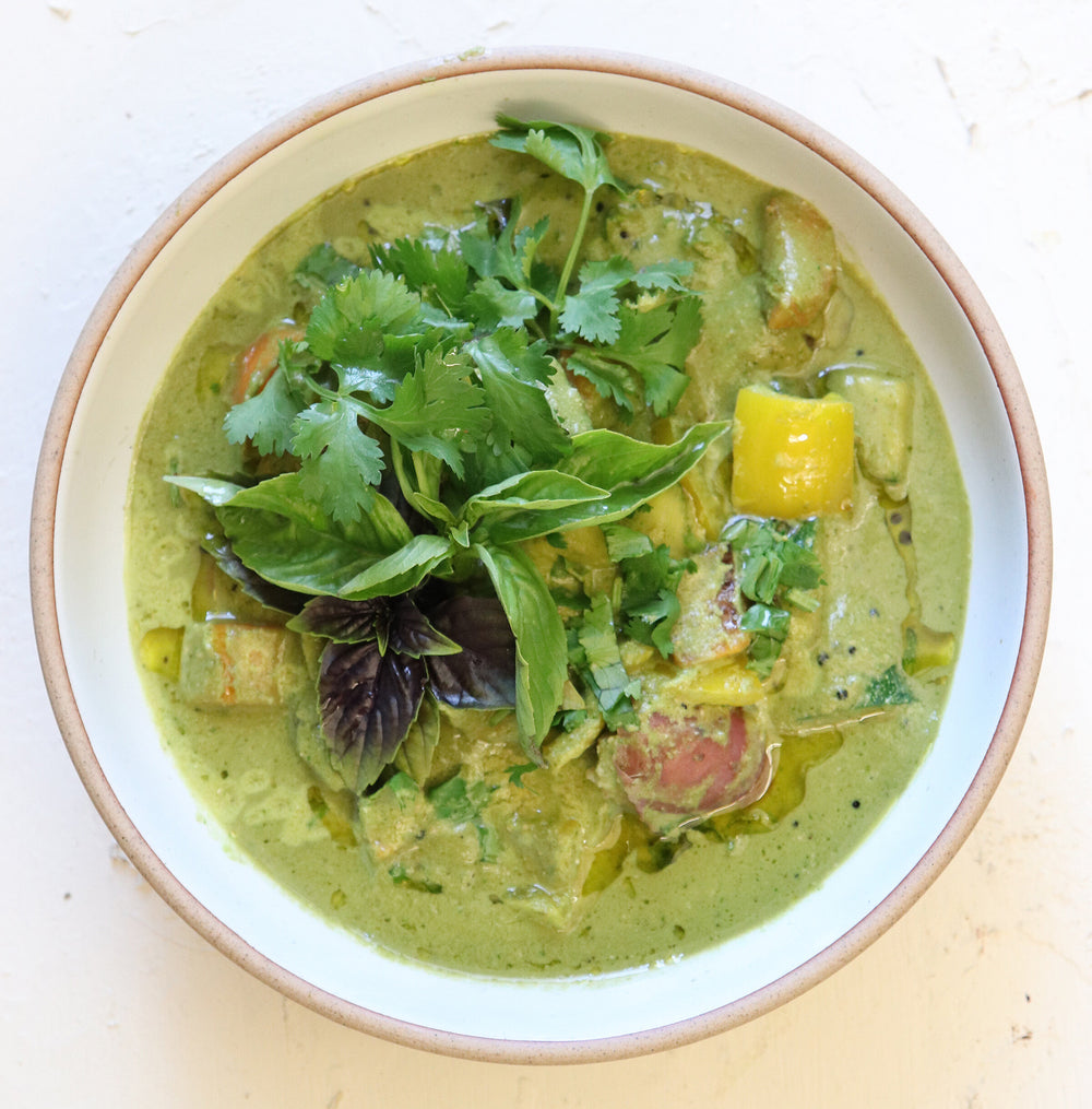 Green Vegetable Curry