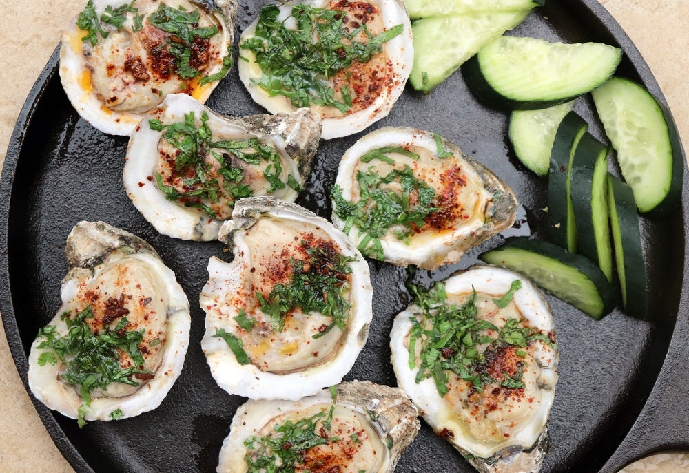 Simple Baked Oysters